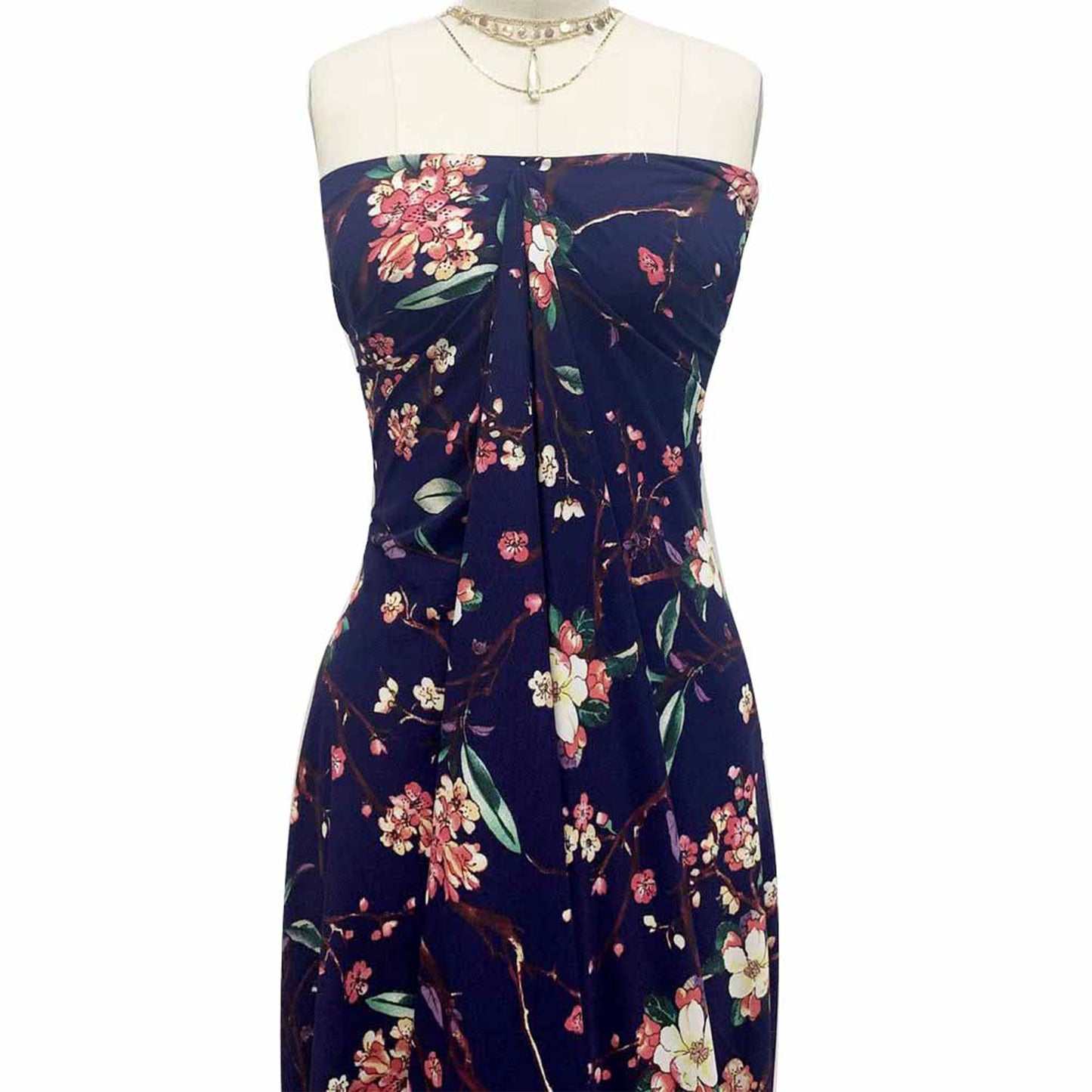 DP-1150-754-MIDNIGHT-BLUE-GUAVA - PRINTED POLY MOROCCAN 100% POLY