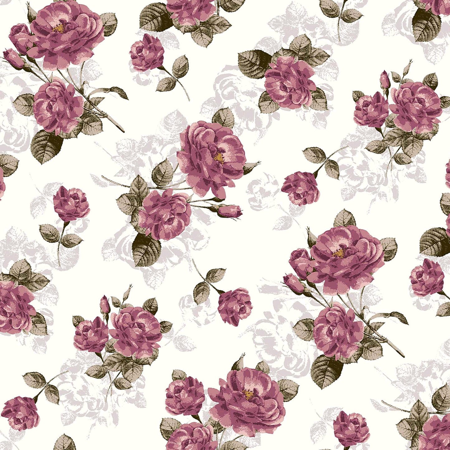 DP-116-502-OFFWHITE-MAUVE - PRINTED 100% POLY CHELSEA CHIFFON