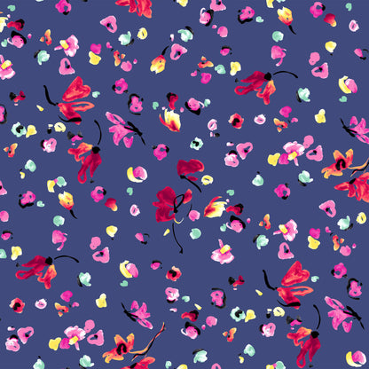 DP-1201-504-DENIM-STEEL-RED-PINK - PRINTED WOOL DOBBY 100% POLYESTER