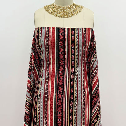 DP-1206-755-BLACK-CAMILLA-ROSE - PRINTED POLY TWILL 100% POLY