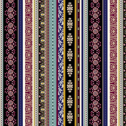 DP-1206-755-BLACK-STORM-BLUE - PRINTED POLY TWILL 100% POLY