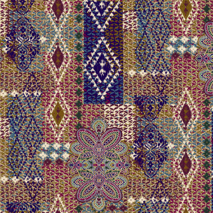 DP-1215-668-MAGENTA-GOTHIC-GRAPE-MINT - PRINTED DTY 92% POLY 8% SPANDEX DTY DOUBLE SIDED BRUSH