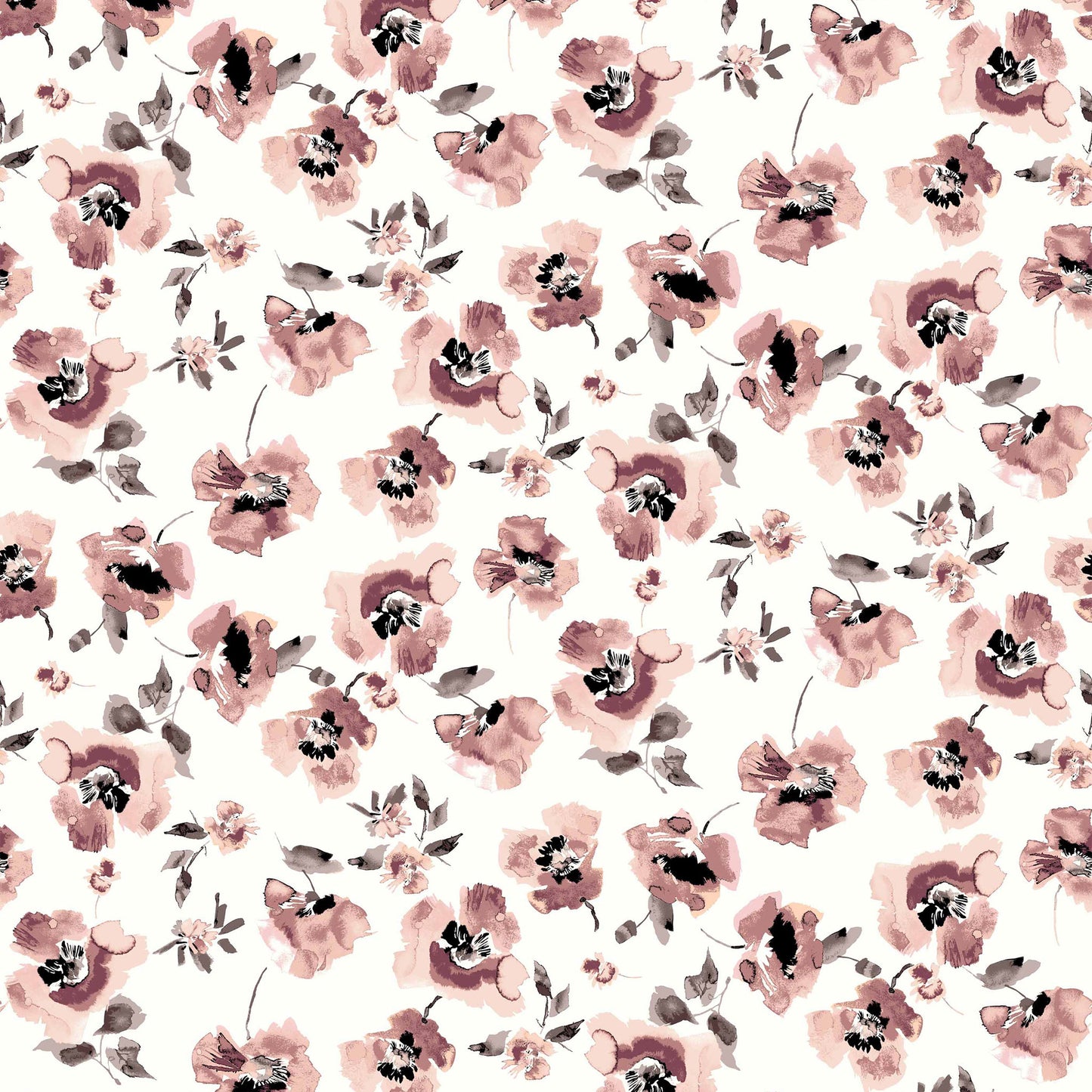 DP-125-501-OFFWHITE-PEACH - PRINTED 100% POLYESTER HI MULTI CHIFFON WASH