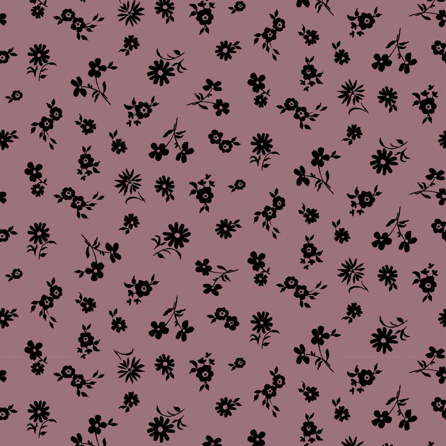DP-1302-754-MAUVE-BLACK - PRINTED POLY MOROCCAN 100% POLY
