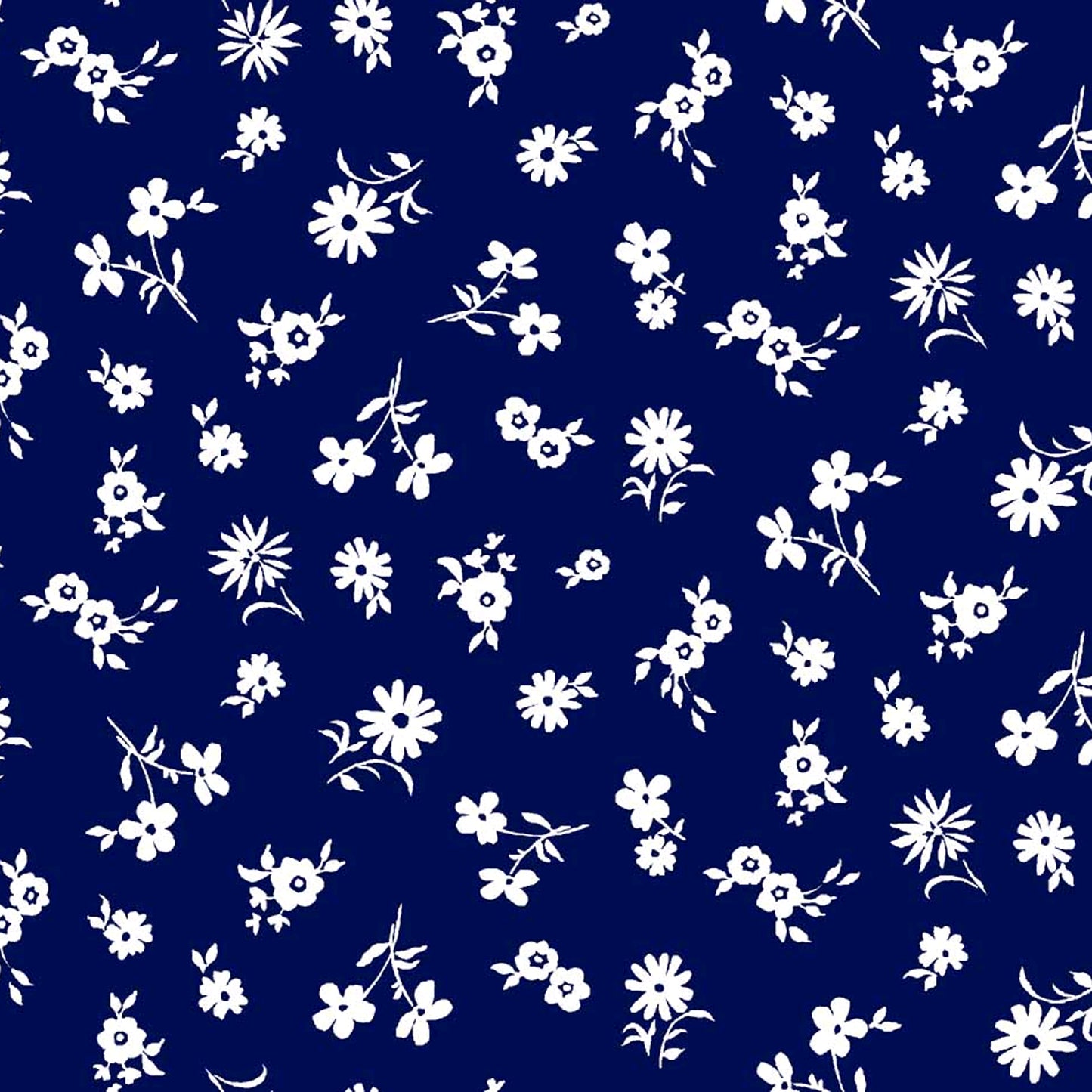 DP-1302-754-NAVY-OFF-WHITE - PRINTED POLY MOROCCAN 100% POLY