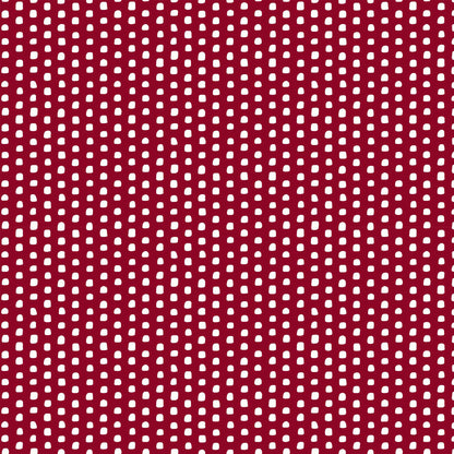 DP-1329-504-RED-OFF-WHITE - PRINTED WOOL DOBBY 100% POLYESTER