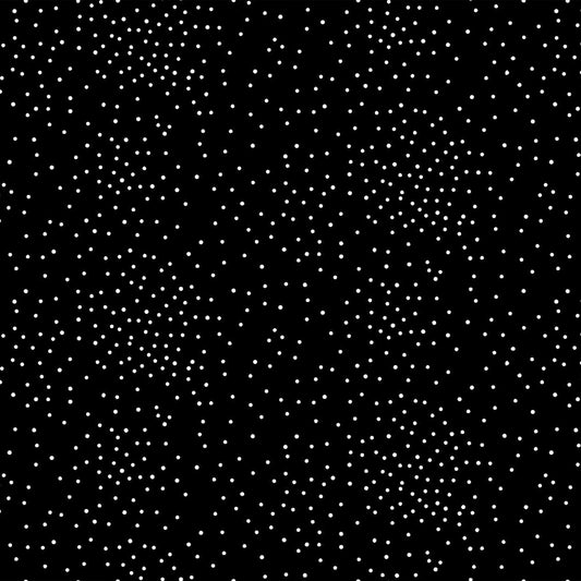 DP-1331-688-BLACK-OFFWHITE - PRINTED LINEN LOOK 100% POLYESTER