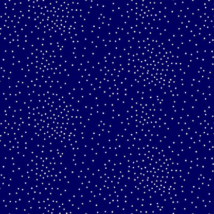 DP-1331-688-NAVY-OFF-WHITE - PRINTED LINEN LOOK 100% POLYESTER