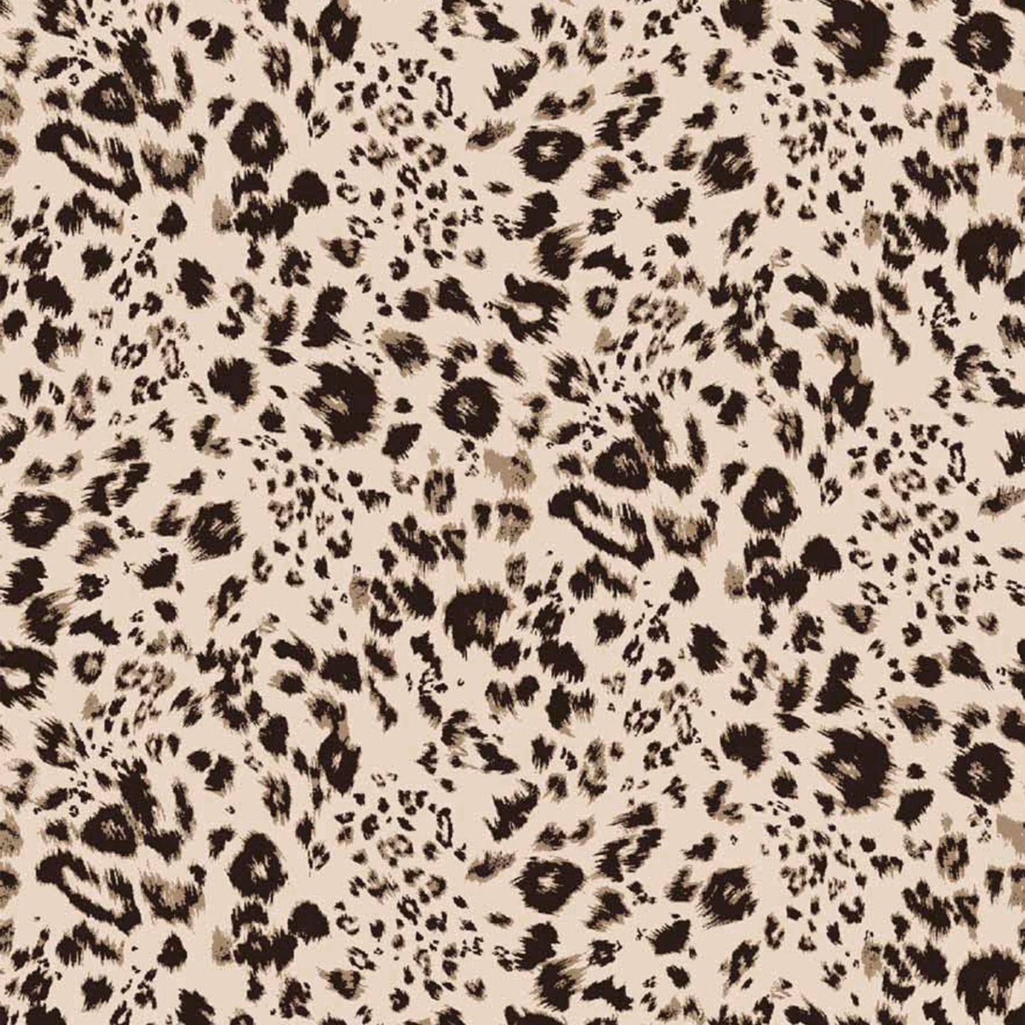 DP-1338-698-TAN-BROWN- PRINTED RAYON CHALLIS 100% RAYON CHALLIS
