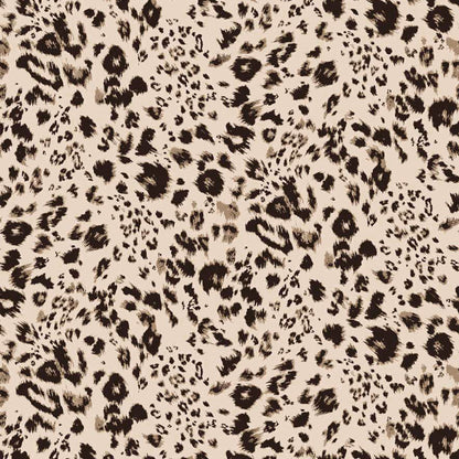 DP-1338-698-TAN-BROWN- PRINTED RAYON CHALLIS 100% RAYON CHALLIS