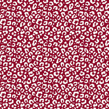 DP-1341-754-RED-OFF-WHITE - PRINTED POLY MOROCCAN 100% POLY