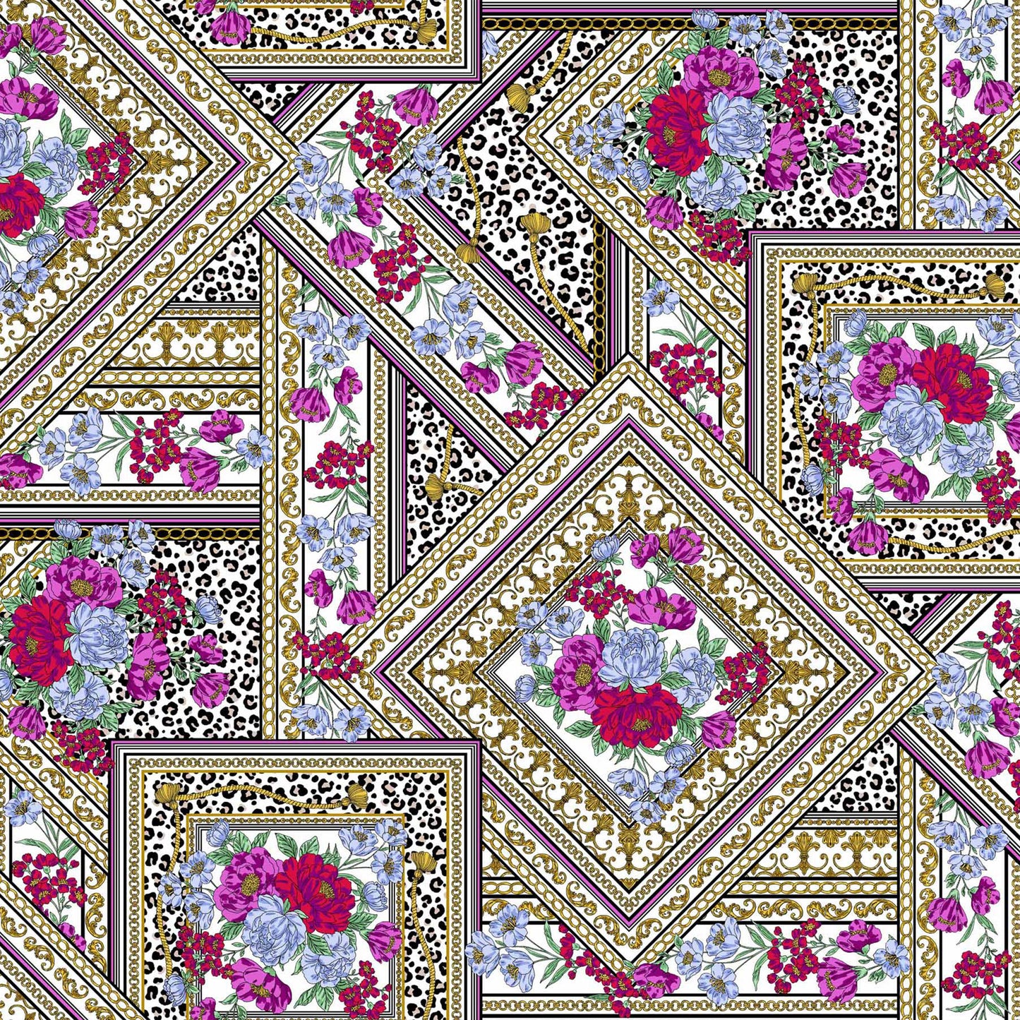 DP-1362-450-PINK-GOLD - PRINTED ITY 96% POLY 4% SPANDEX