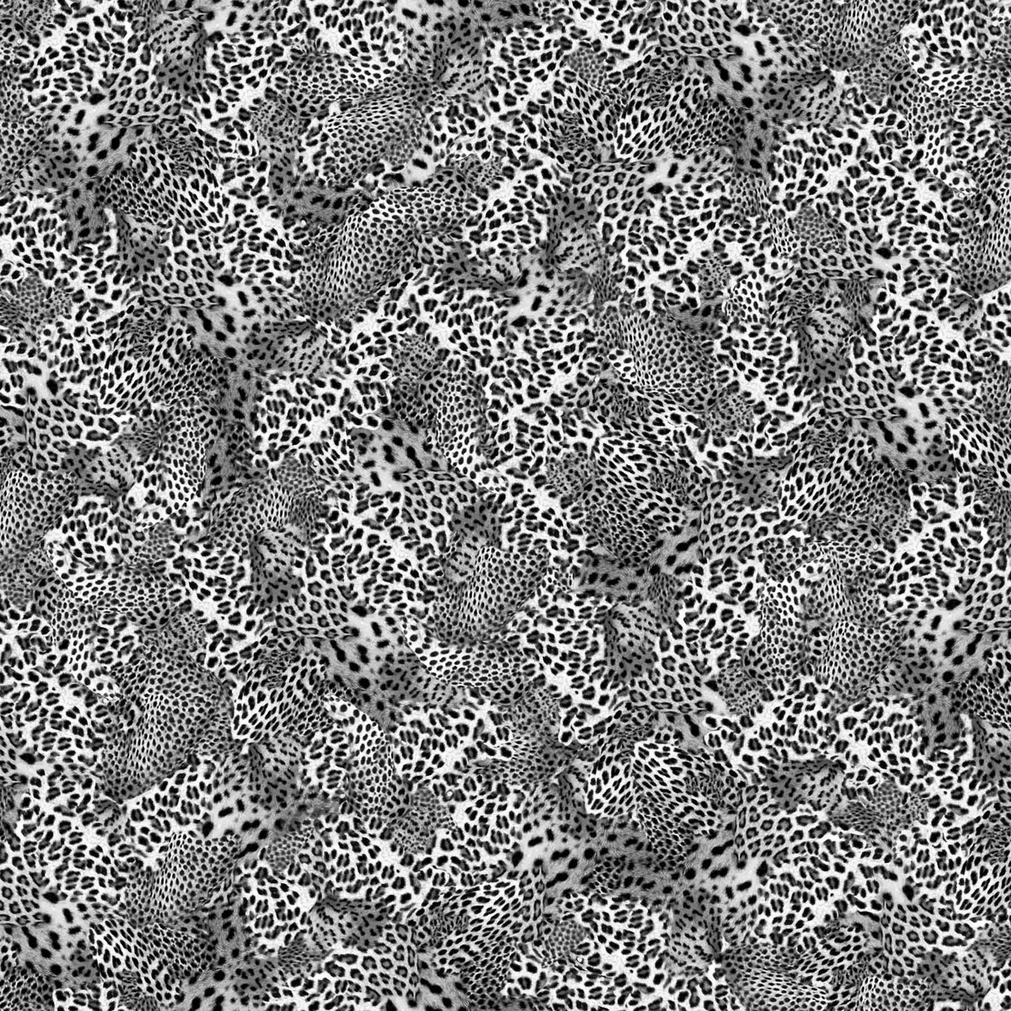 DP-1366-754-OFFWHITE-CHARCOAL-GREY - PRINTED POLY MOROCCAN 100% POLY