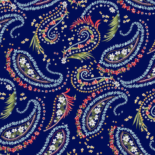 DP-1384-450-NAVY-AQUA-RED - PRINTED ITY 96% POLY 4% SPANDEX