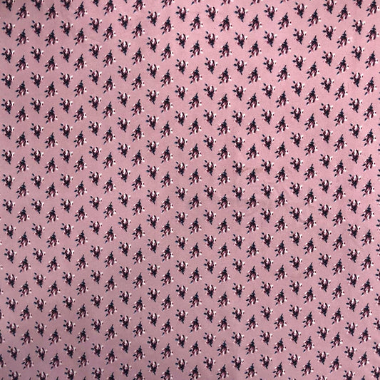 DP-1394-504-MAUVE-BERRY - PRINTED WOOL DOBBY 100% POLYESTER