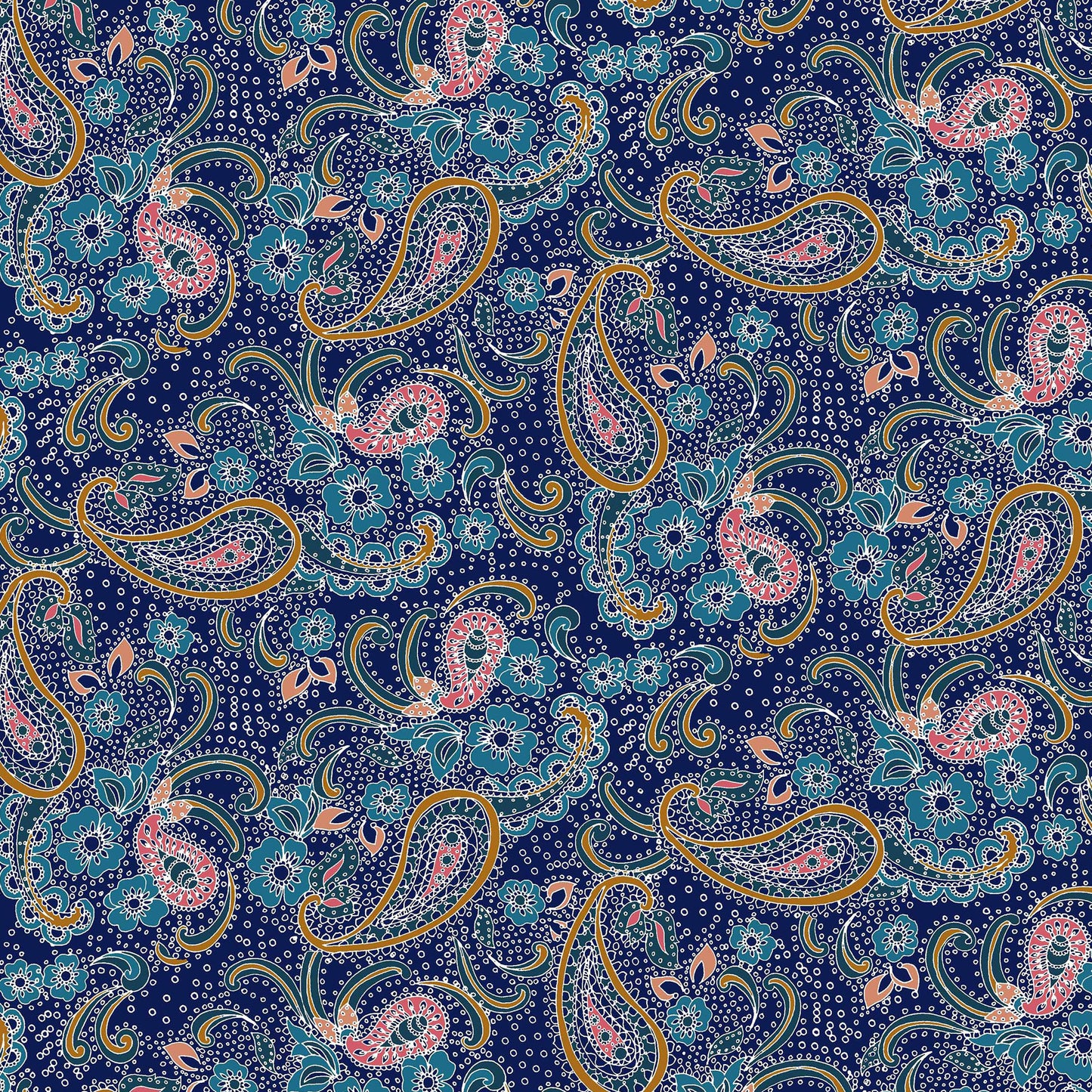 DP-144-501-INDIGO-NIAGARA - PRINTED 100% POLYESTER HI MULTI CHIFFON WASH