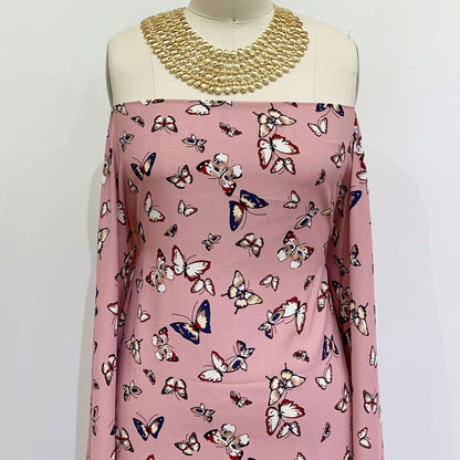 DP-1440-754-DUSTY-ROSE-WINE - PRINTED POLY MOROCCAN 100% POLY