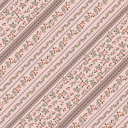 DP-1446-754-BLUSH-TANGERINE - PRINTED POLY MOROCCAN 100% POLY