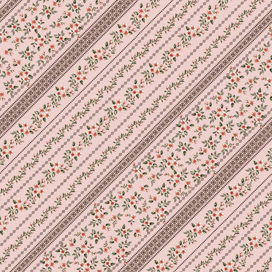 DP-1446-754-BLUSH-TANGERINE - PRINTED POLY MOROCCAN 100% POLY