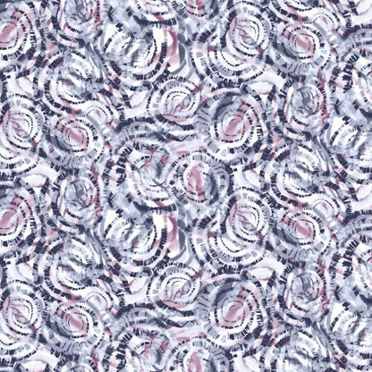 DP-1478-453-NAVY-DENIM-MAUVE - PRINTED POLY POWER MESH 92%POLY 8%SPANDEX