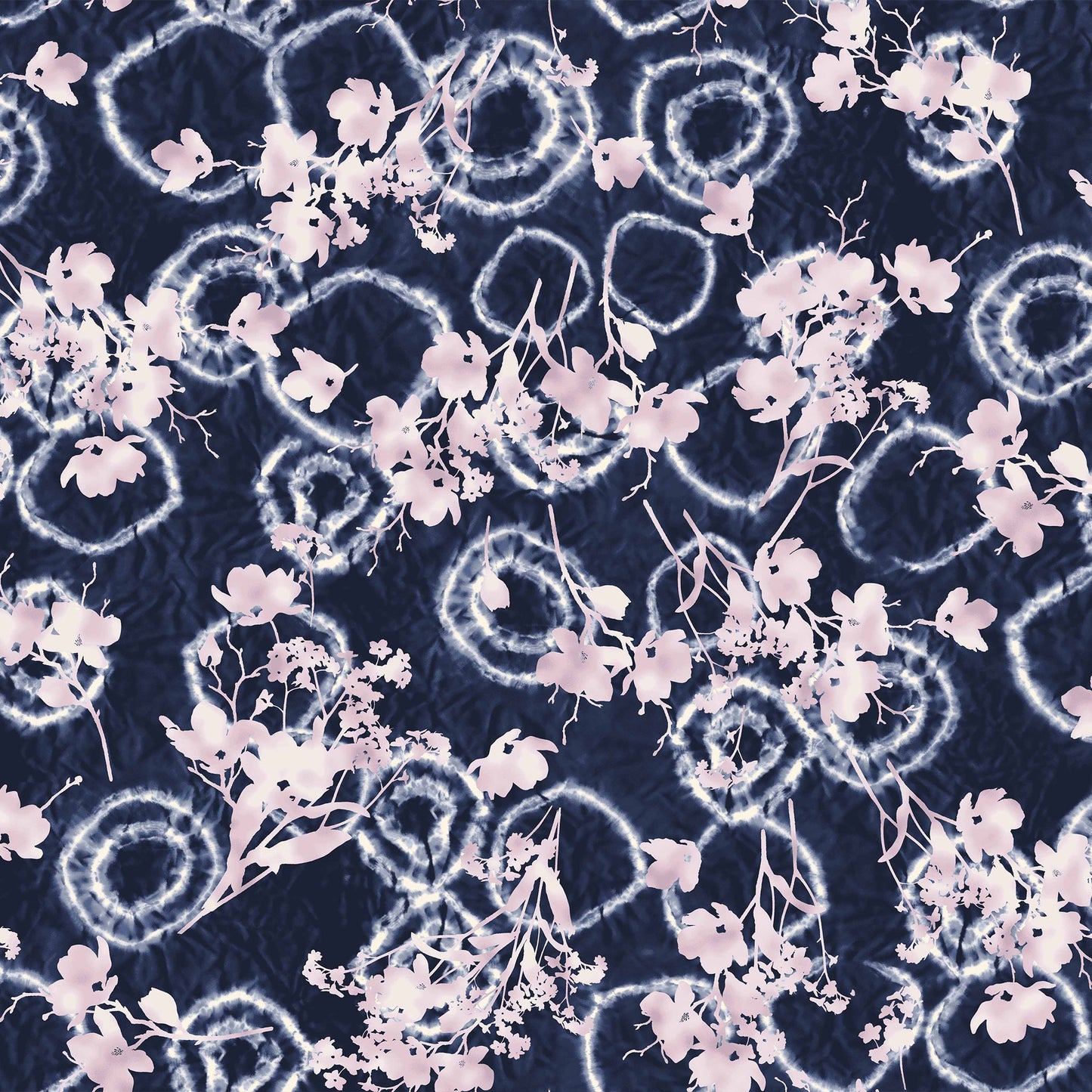 DP-1479-453-INDIGO-PINK - PRINTED POLY POWER MESH 92%POLY 8%SPANDEX