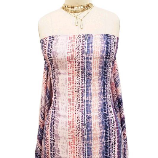 DP-1705-754-DUSTY-LILAC-ROSE - PRINTED POLY MOROCCAN 100% POLY