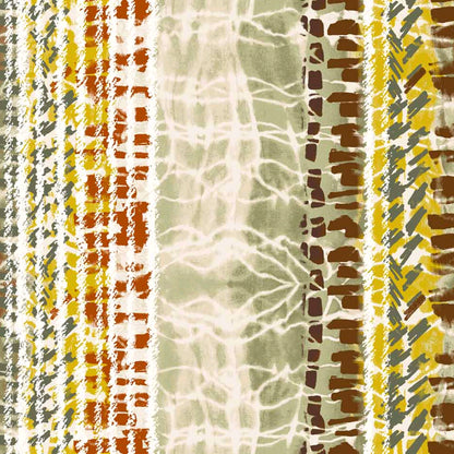 DP-1705-754-OLIVE-MIMOSA - PRINTED POLY MOROCCAN 100% POLY