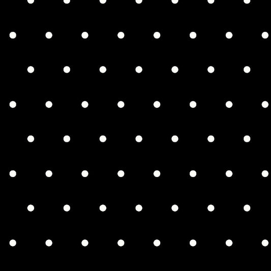 DP-185-504-001-BLACK-OFF-WHITE - PRINTED WOOL DOBBY 100% POLYESTER