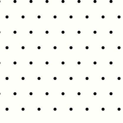 DP-185-504-006-OFF-WHITE-BLACK - PRINTED WOOL DOBBY 100% POLYESTER