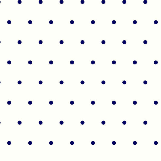 DP-185-504-009-OFF-WHITE-NAVY - PRINTED WOOL DOBBY 100% POLYESTER