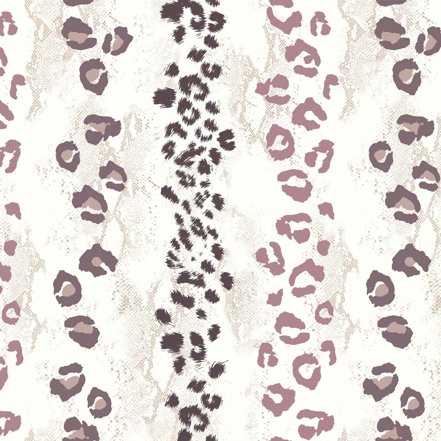 DP-1856-586-OFF-WHITE-MAUVE - PRINTED CREPE CHIFFON 97% POLY 3% SPANDEX