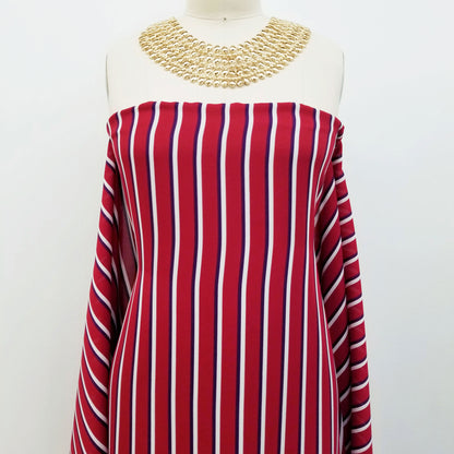 DP-193-504-RED-PURPLE - PRINTED WOOL DOBBY 100% POLYESTER