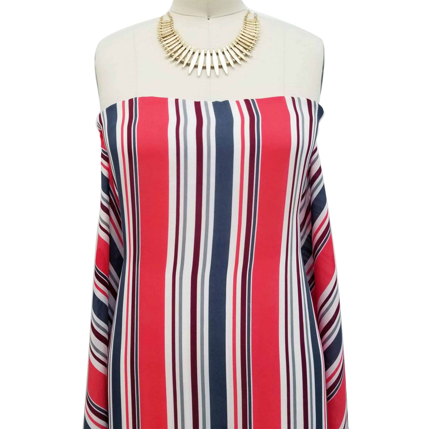 DP-247-504-GREY-CORAL - PRINTED WOOL DOBBY 100% POLYESTER