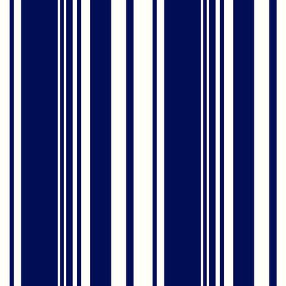 DP-247-586-NAVY-OFFWHITE - PRINTED CREPE CHIFFON 97% POLY 3% SPANDEX