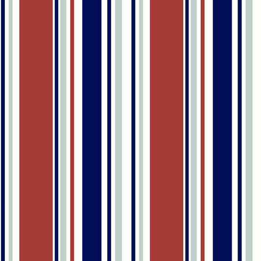 DP-247-586-RED-BLUE - PRINTED CREPE CHIFFON 97% POLY 3% SPANDEX