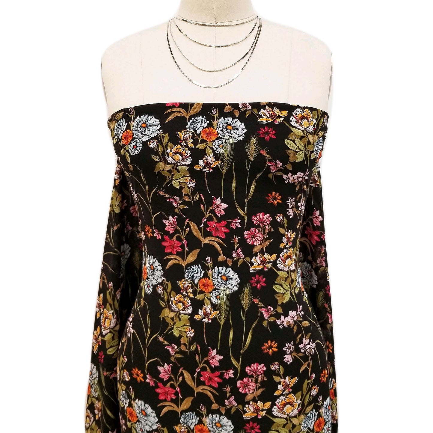 DP-29-502-BLACK-RED - PRINTED 100% POLY CHELSEA CHIFFON