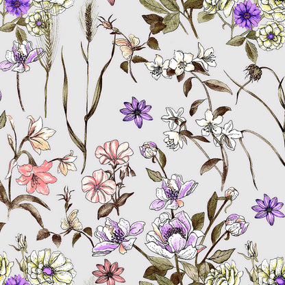 DP-29-502-SILVER-LAVENDER - PRINTED 100% POLY CHELSEA CHIFFON