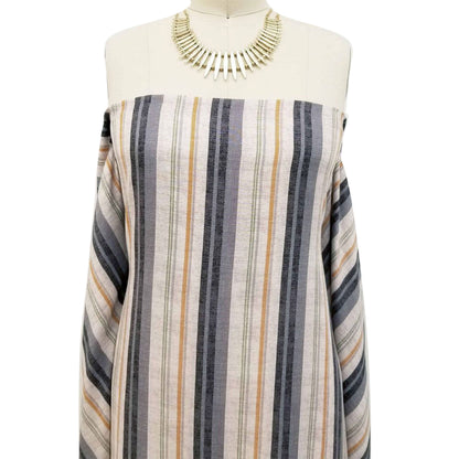 DP-824-698-ECRU-MOSS- PRINTED RAYON CHALLIS 100% RAYON CHALLIS