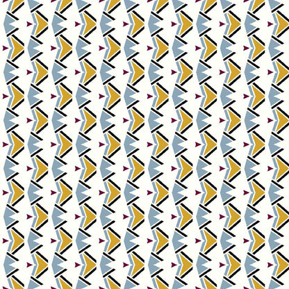 DP-826-586-OFFWHITE-GOLD - PRINTED CREPE CHIFFON 97% POLY 3% SPANDEX