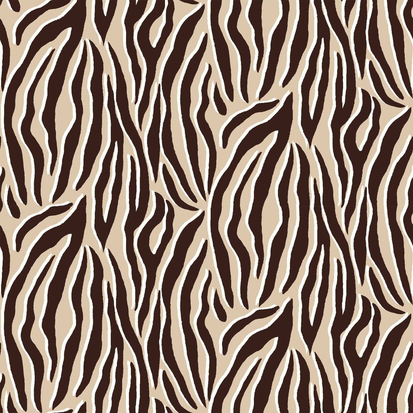 DP-844-586-TAN-BROWN - PRINTED CREPE CHIFFON 97% POLY 3% SPANDEX