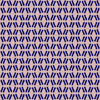 DP-880-504-DUSTY-PINK-NAVY - PRINTED WOOL DOBBY 100% POLYESTER