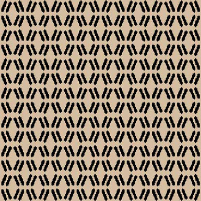 DP-880-504-TAUPE-BLACK - PRINTED WOOL DOBBY 100% POLYESTER