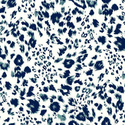 DP-907-586-OFFWHITE-PEACOCK - PRINTED CREPE CHIFFON 97% POLY 3% SPANDEX