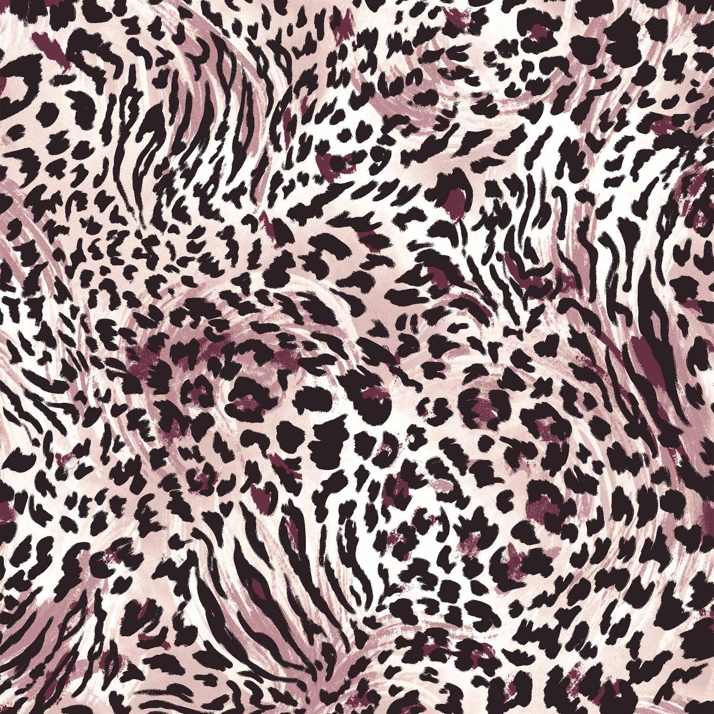 DP-960-586-MAUVE-BURGUNDY - PRINTED CREPE CHIFFON 97% POLY 3% SPANDEX