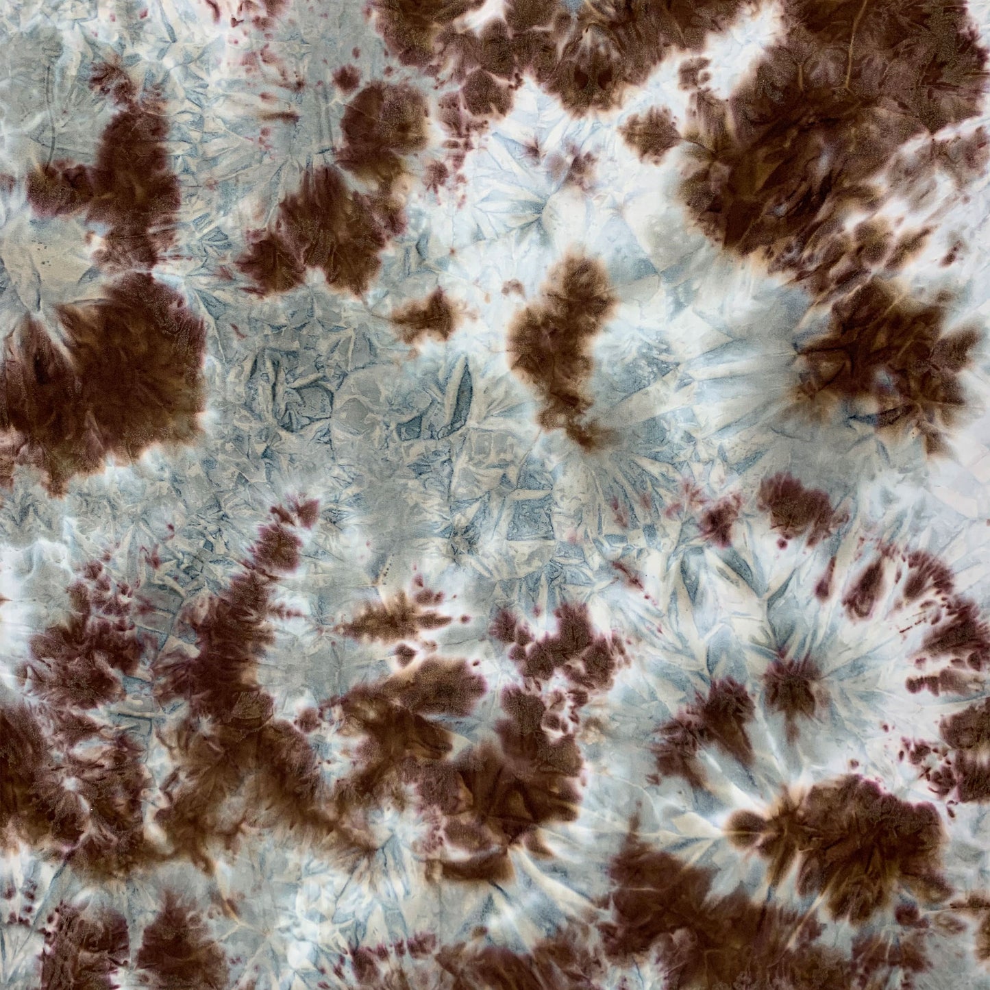 DPT-2407-668-SILVER-GRAY-BROWN - HAND TIE DYE DTY 92% POLY 8% SPANDEX DTY DOUBLE SIDED BRUSH