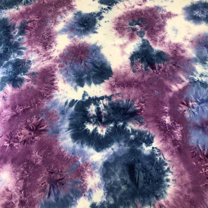 DPT-808-668-DAHLIA-ROYAL - HAND TIE DYE DTY 92% POLY 8% SPANDEX DTY DOUBLE SIDED BRUSH
