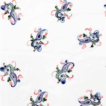 EB-365-CVOILE-M-OFFWHITE-DENIM - VOILE; EMB YARN 100% RAYON