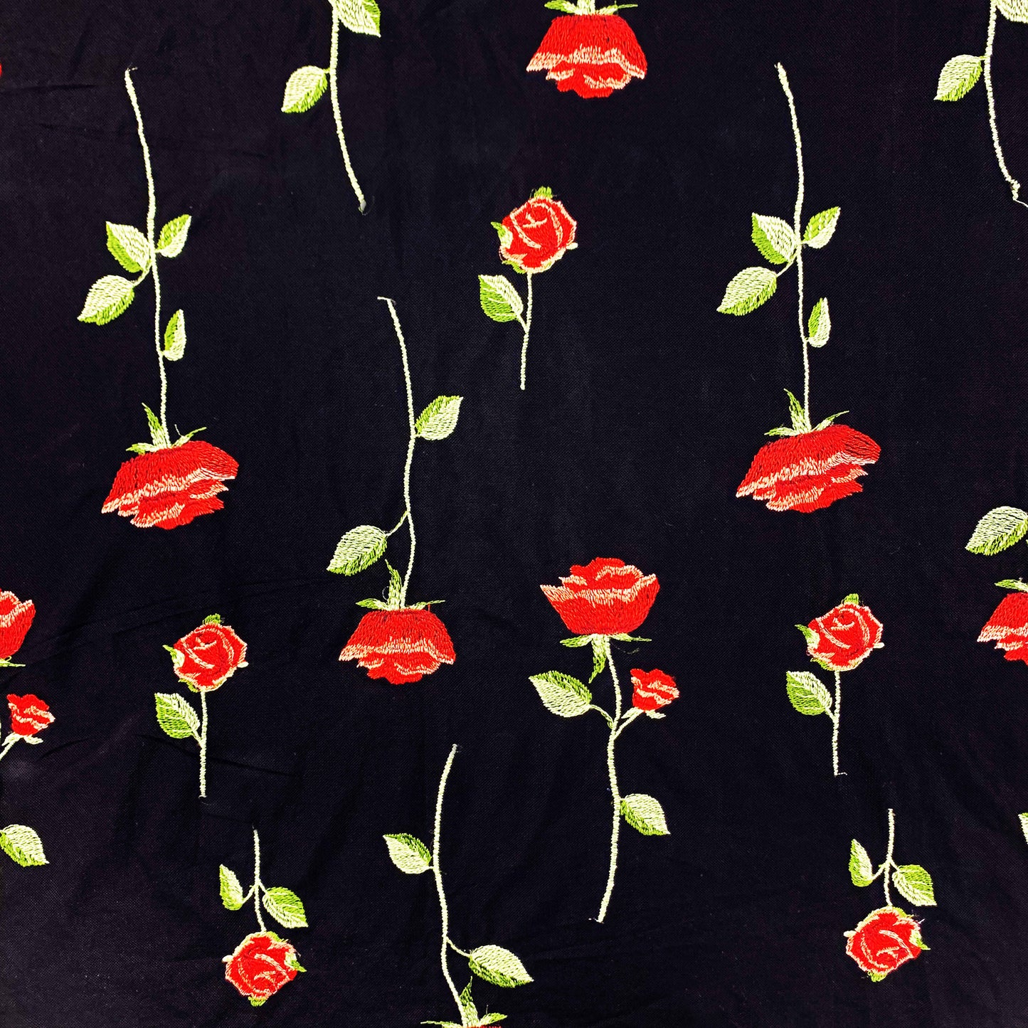 EB-423-MESH-BLACK-RED - GROUND: 100% NYLON: 100% POLY