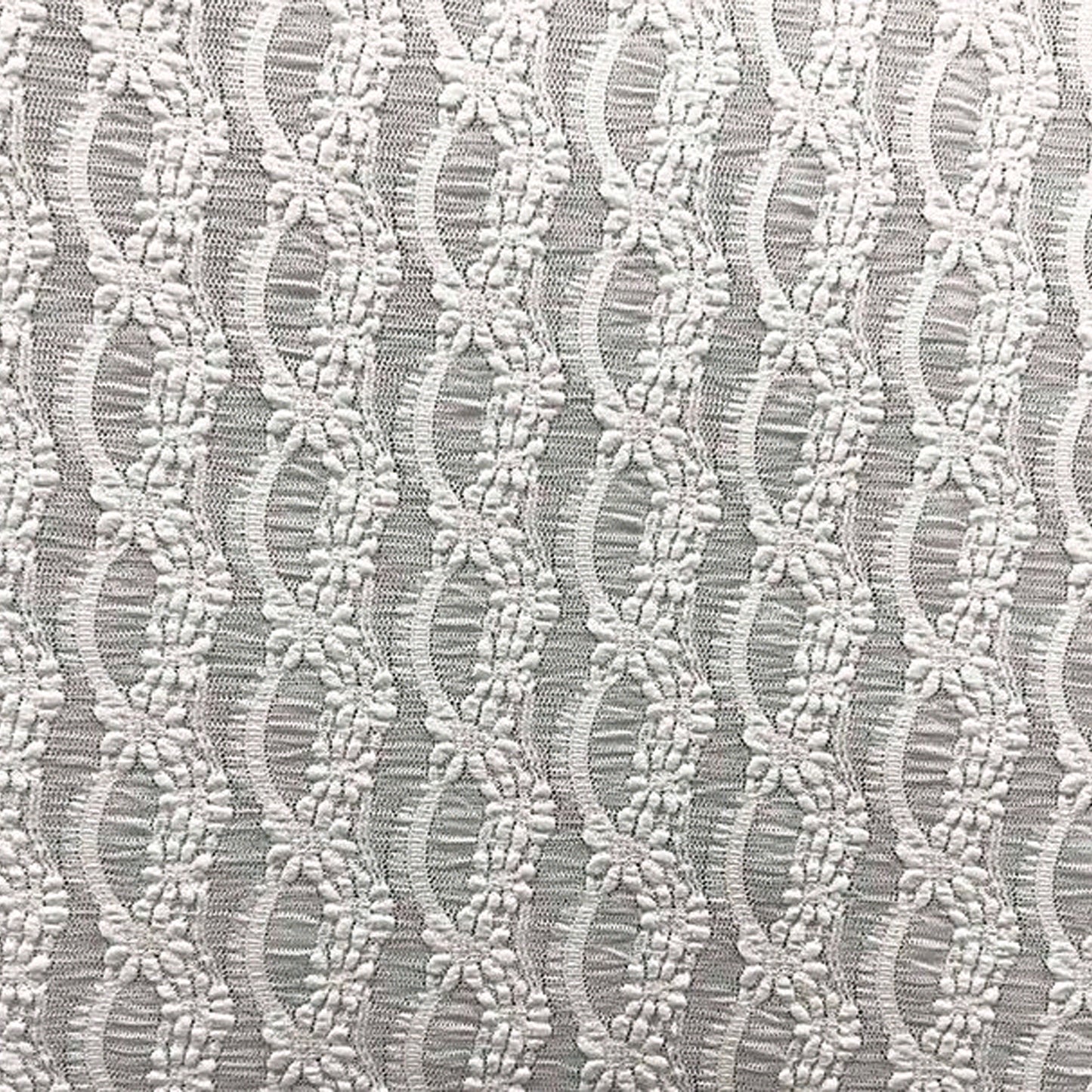 L-924-LACE-OFFWHITE - LACE 90% NYLON 10% SPANDEX