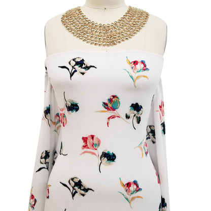 P-10006-636-OFFWHITE-CORAL-PRINTED-CREPON-100%-RAYON-CREPON